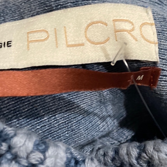 Anthropologie Pilcro And The Letterpress Seed Stitch Knit Shacket - Picture 15 of 16